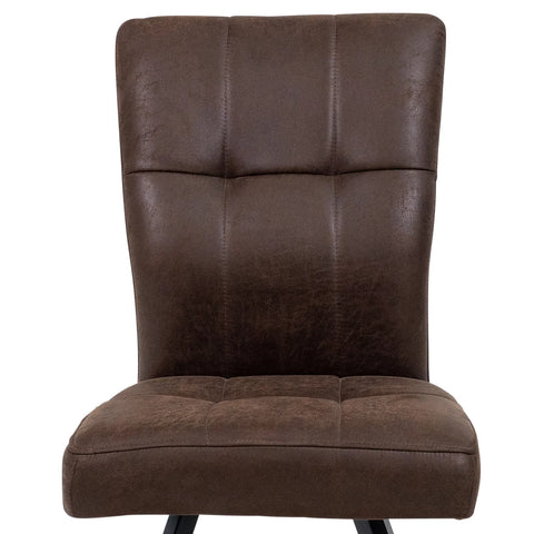 Ellison Antique Ebony Fabric Dining Chair – Set of 4 - Pendle Village Furniture