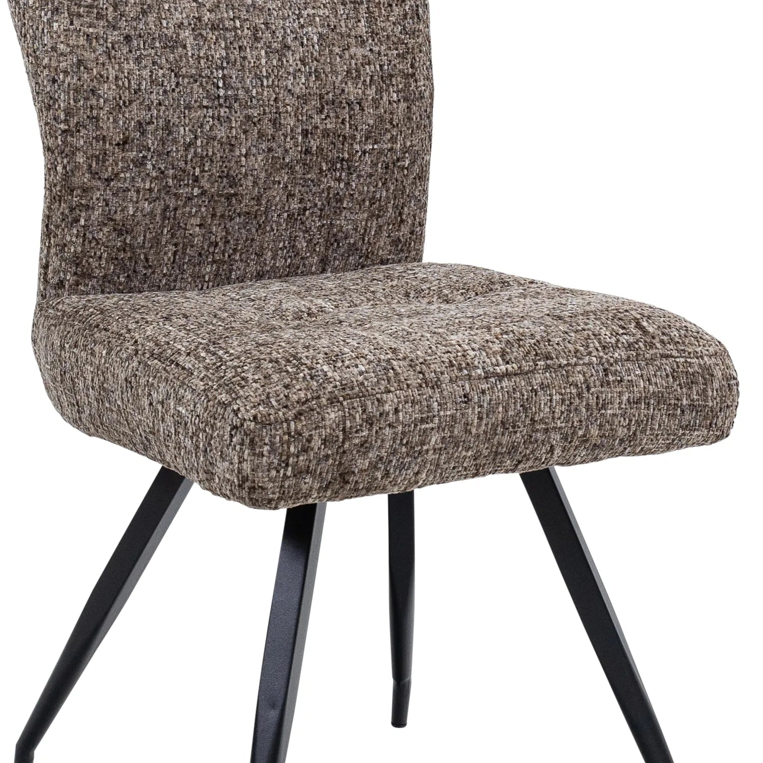 Ellison Sable Blend Fabric Dining Chairs - Set of 4 - Pendle Village Furniture