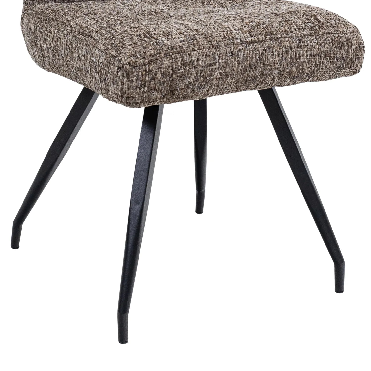 Ellison Sable Blend Fabric Dining Chairs - Set of 4 - Pendle Village Furniture