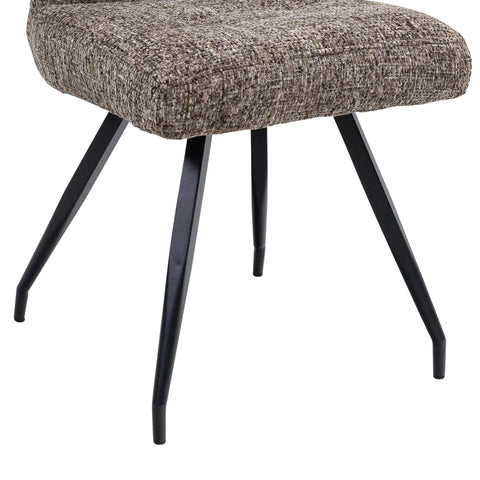 Ellison Sable Blend Fabric Dining Chairs - Set of 4 - Pendle Village Furniture