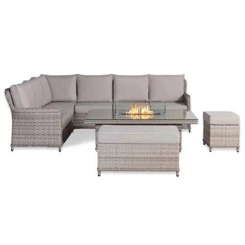 attan-style corner seating with spacious and supportive design.