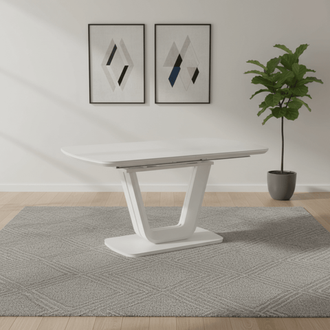 Enzio Putty 1.2m - 1.6m Extending Dining Table