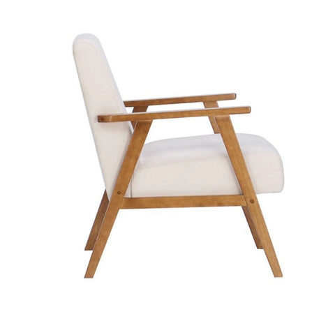 Minimalist chair with sleek and sophisticated look.