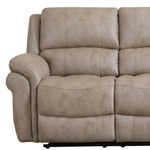 Flynn Power Recliner 3 Seater Sofa in Grey or Stone