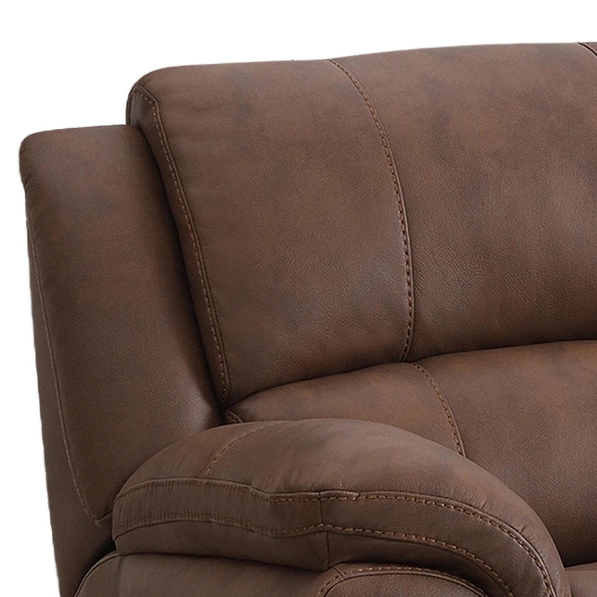 Close-up of Flynn 3 Seater Recliner Sofa with USB Charging