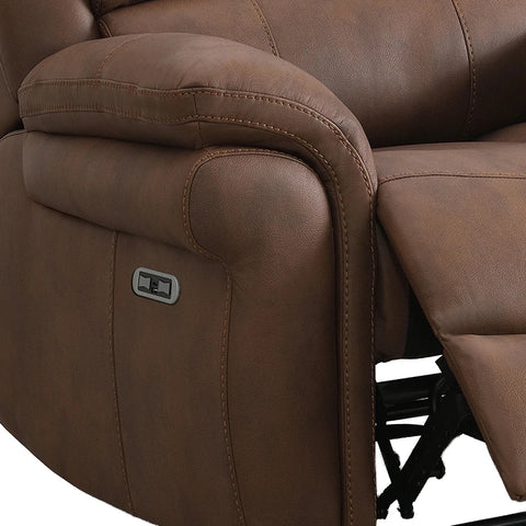 Flynn Tan Power Recliner Armchair
