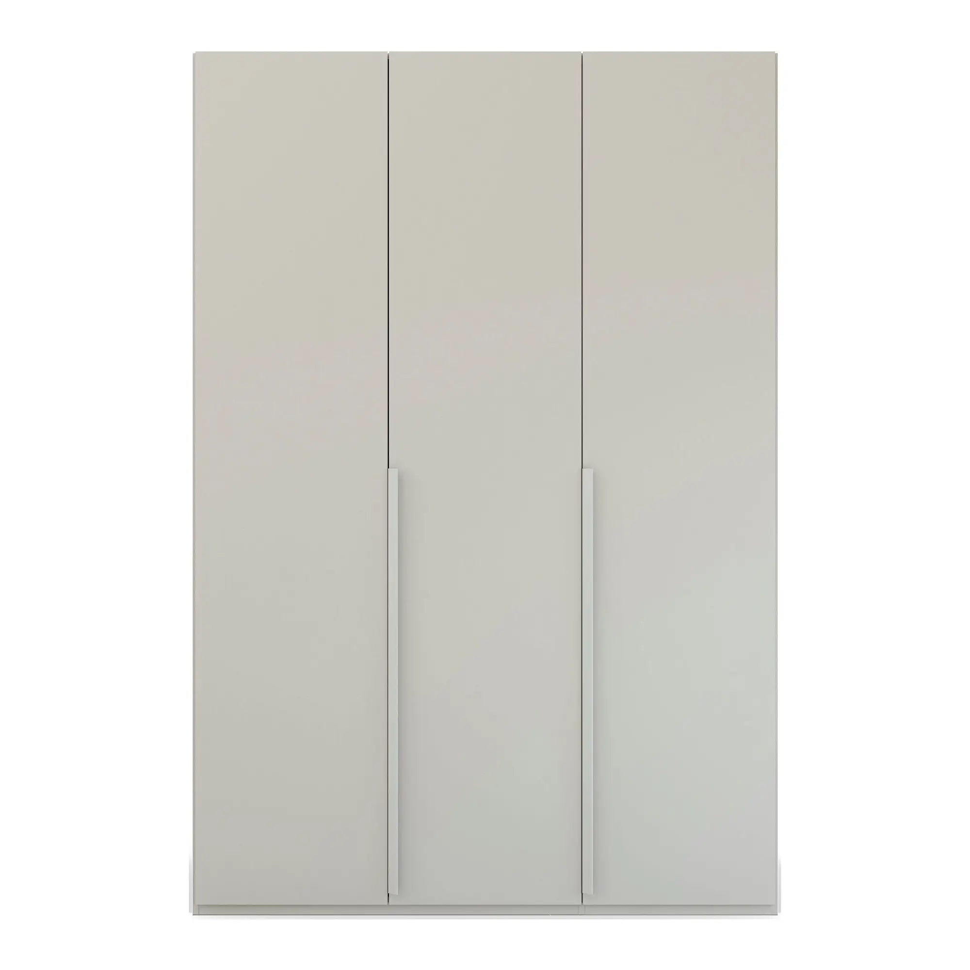 Frans 151cm Decor 3 Door Hinged Wardrobe - Pendle Village Furniture
