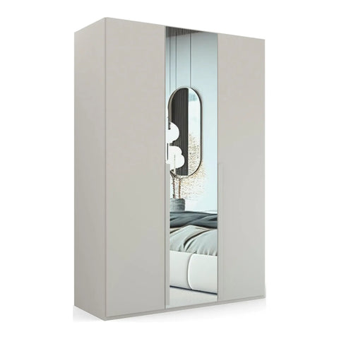 Frans 151cm Decor 3 Door Hinged Wardrobe - Pendle Village Furniture