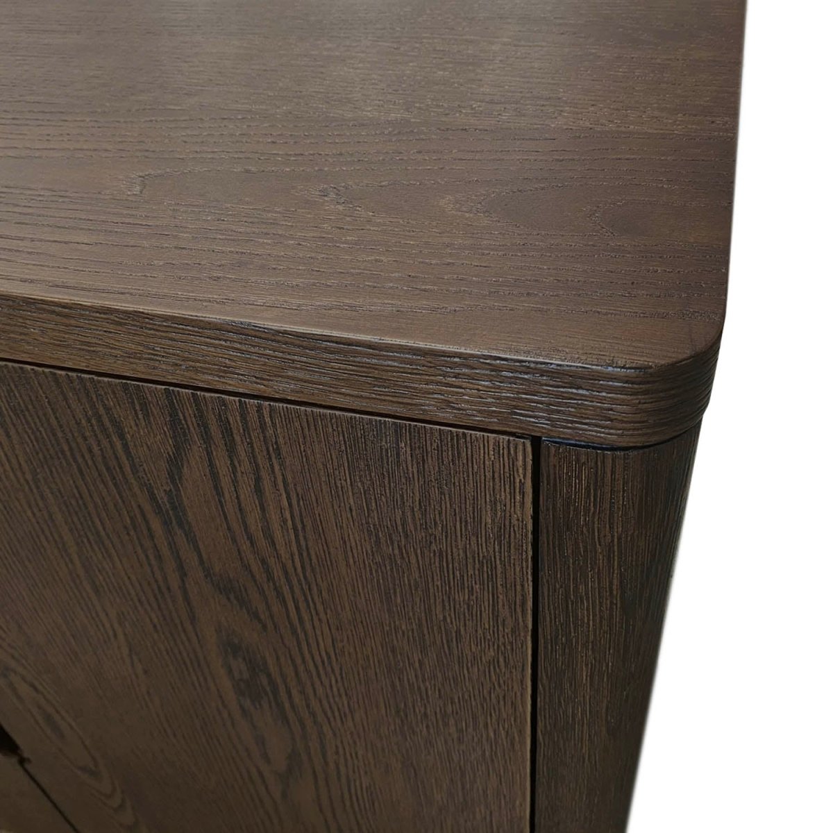 Saint Amond Dark Wood Media Unit - Pendle Village Furniture