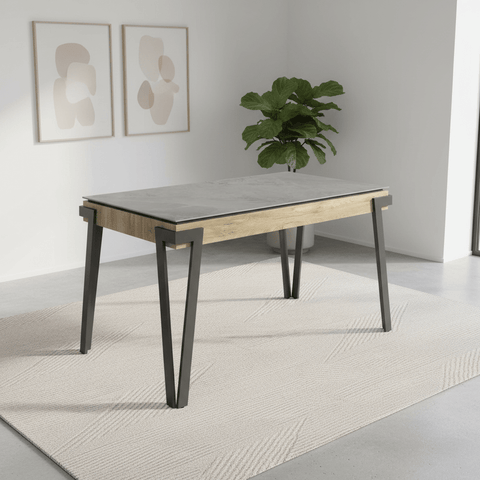 Dario 140cm Ceramic Dining Table