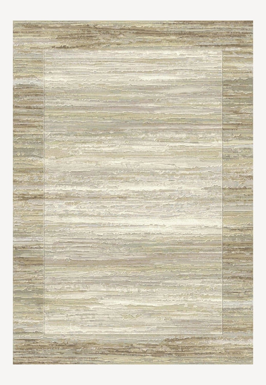 Galleria Rust/Orange Abstract Bordered Rug. Available in various designs and sizes- Beige rug Main Image 