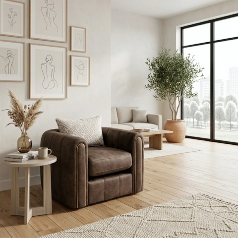 Soho Gemini Swivel Accent Chair