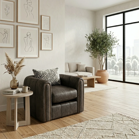 Soho Gemini Swivel Accent Chair