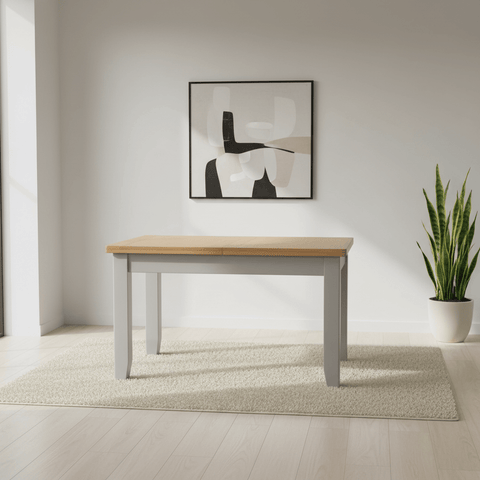 Gloucester 1.4M Wooden Extending Dining Table