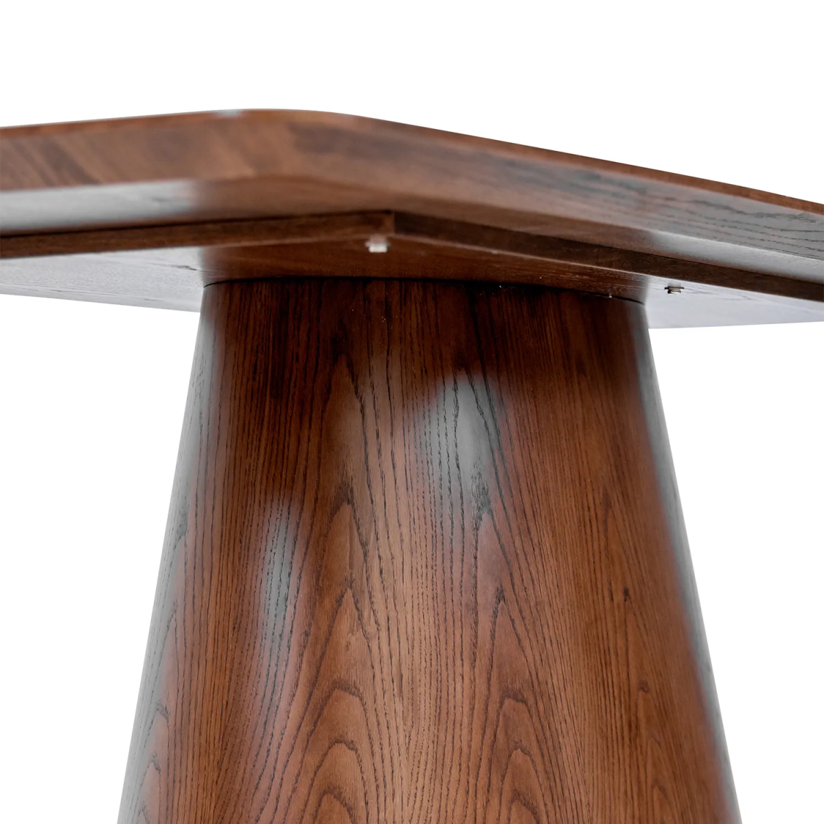 Granada Chestnut Dining Table with 6 Granada Ivory Fabric Chairs - Pendle Village Furniture
