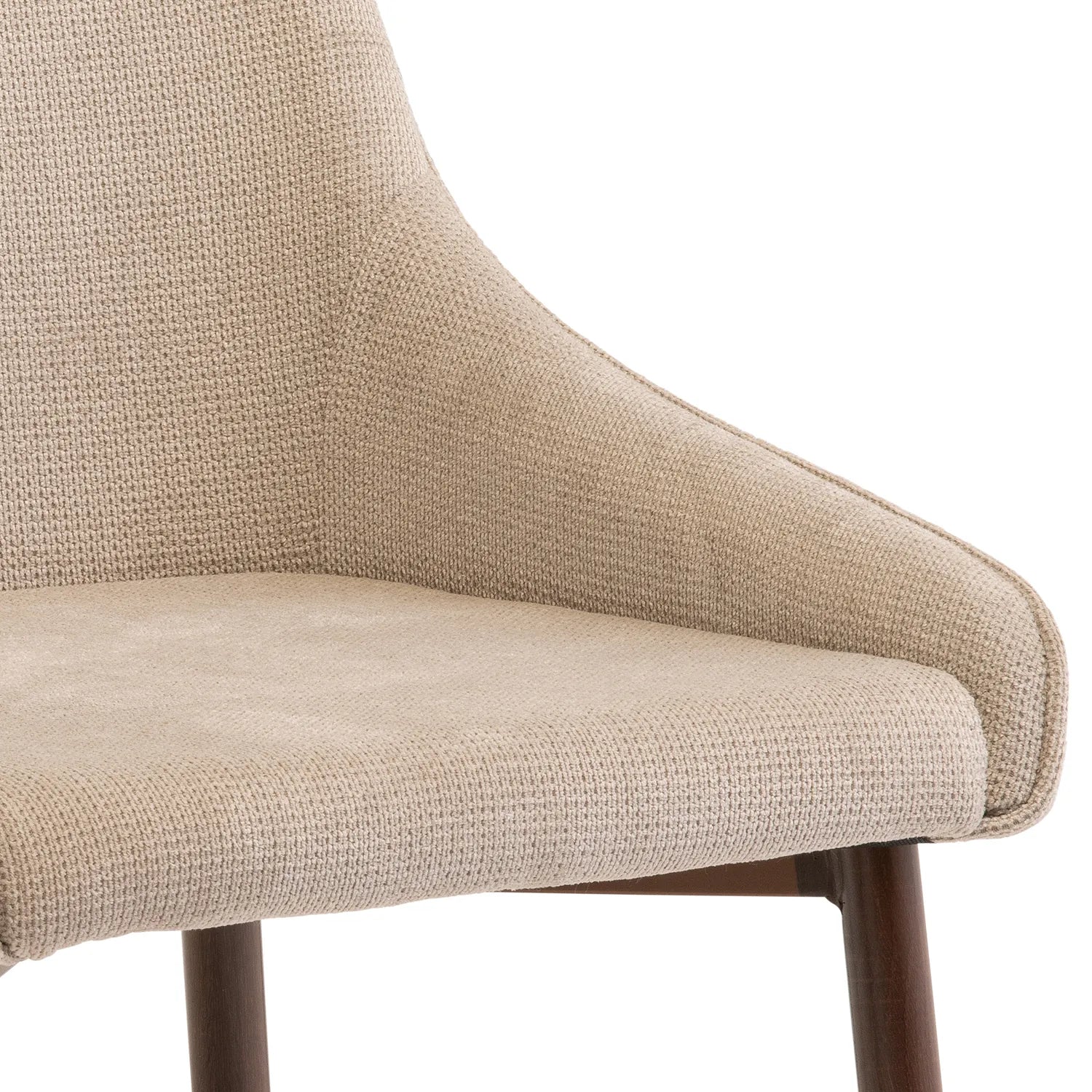 Granada Ivory Fabric Dining Chair – Set of 4 - Pendle Village Furniture