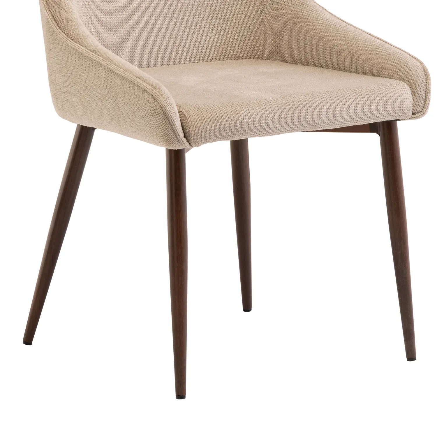 Granada Ivory Fabric Dining Chair – Set of 4 - Pendle Village Furniture