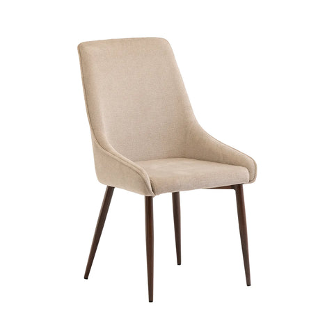 Granada Ivory Fabric Dining Chair – Set of 4 - Pendle Village Furniture