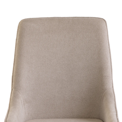 Granada Ivory Fabric Dining Chair – Set of 4 - Pendle Village Furniture