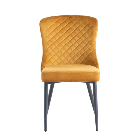 Grand Plush Velvet Dining Chair – Set of 4 - Pendle Village Furniture