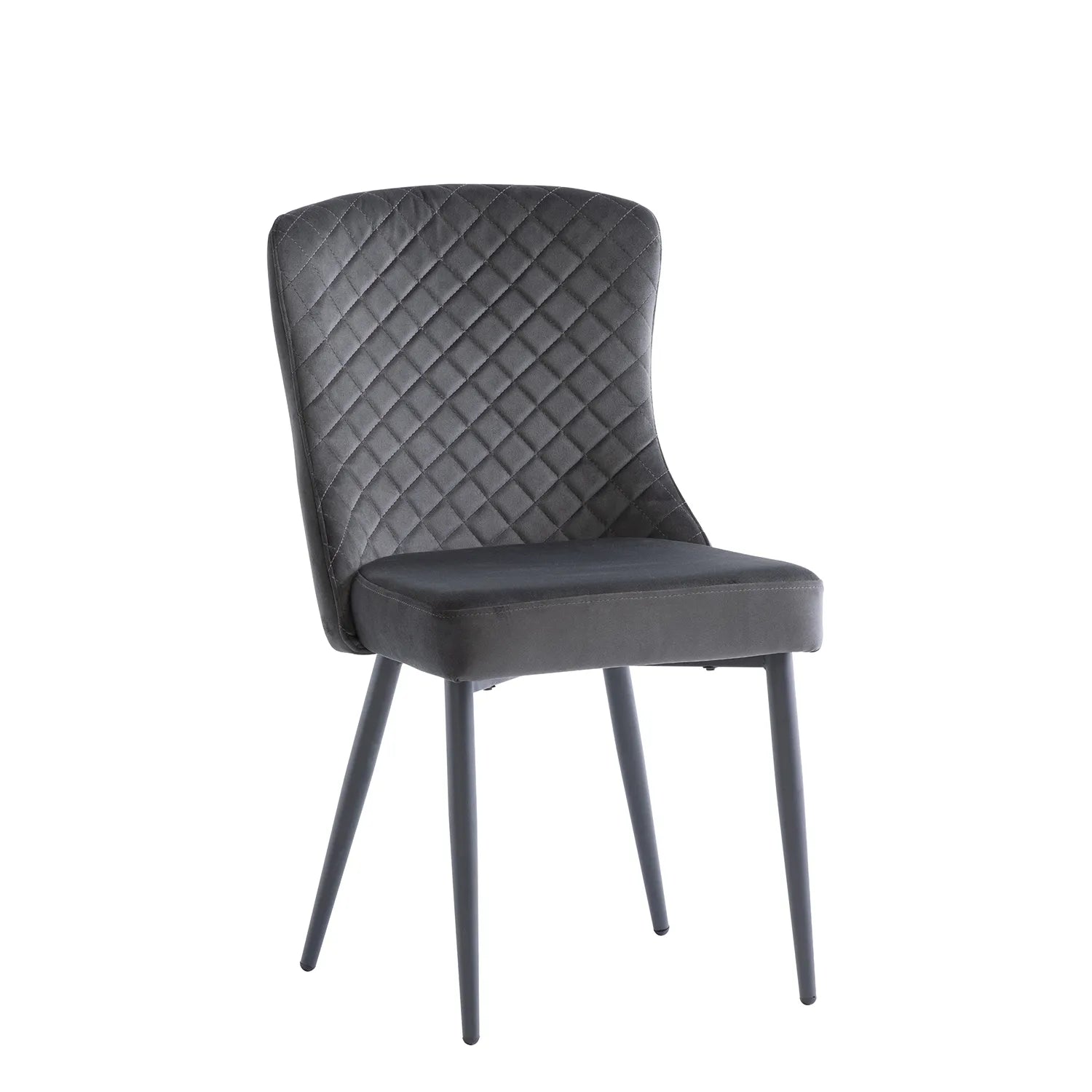 Grand Plush Velvet Dining Chair – Set of 4 - Pendle Village Furniture