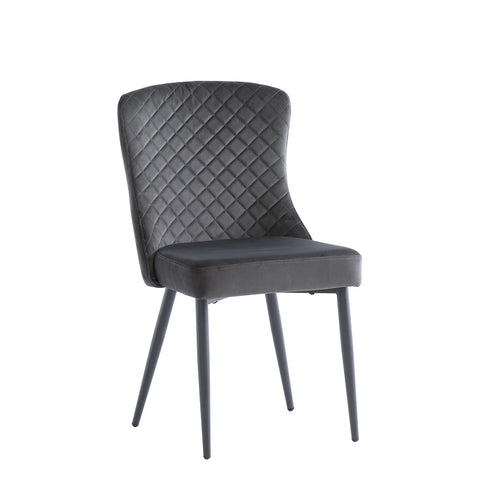 Grand Plush Velvet Dining Chair – Set of 4 - Pendle Village Furniture
