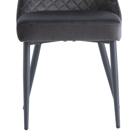 Grand Plush Velvet Dining Chair – Set of 4 - Pendle Village Furniture
