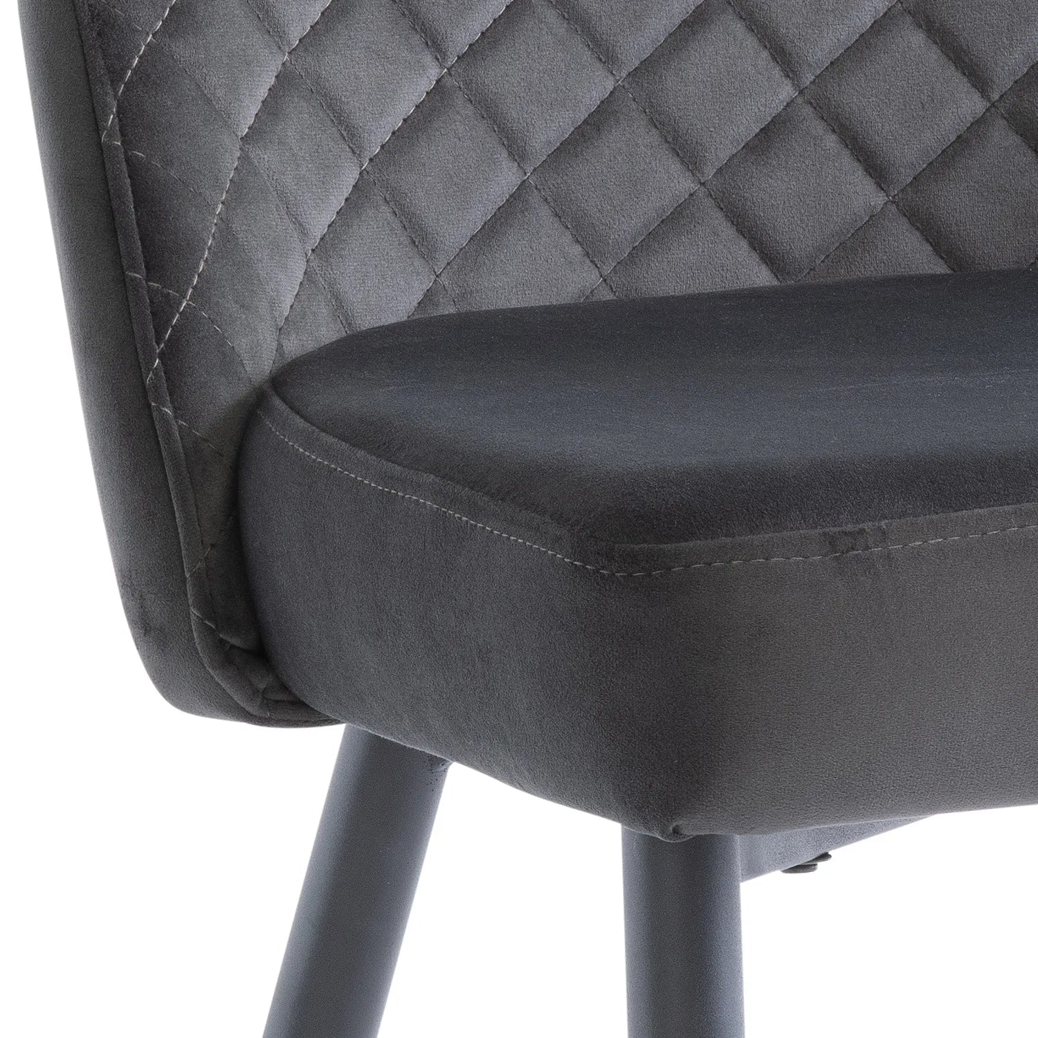 Grand Plush Velvet Dining Chair – Set of 4 - Pendle Village Furniture