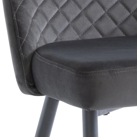 Grand Plush Velvet Dining Chair – Set of 4 - Pendle Village Furniture