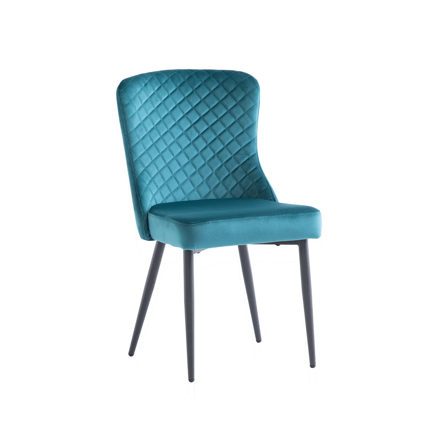 Grand Plush Velvet Dining Chair – Set of 4 - Pendle Village Furniture