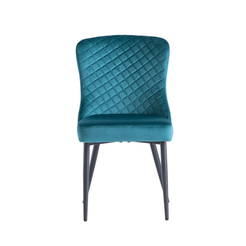 Grand Plush Velvet Dining Chair – Set of 4 - Pendle Village Furniture