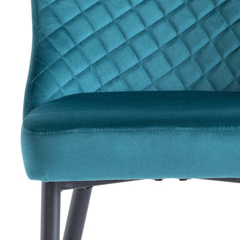 Grand Plush Velvet Dining Chair – Set of 4 - Pendle Village Furniture