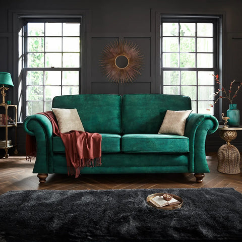 Montague Milano Fabric Upholstered 2 Seater Sofa - Pendle Village Furniture