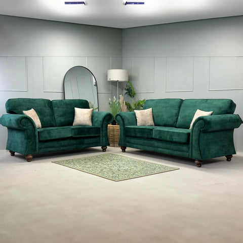 Montague Milano Fabric Upholstered 2 Seater Sofa - Pendle Village Furniture