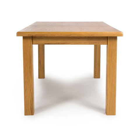 Hampshire Solid Oak Butterfly Extending Dining Table 120–165cm