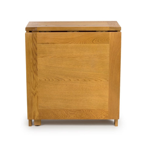 Hampshire Solid Oak Gateleg Drop Leaf Dining Table with 6 Drawers