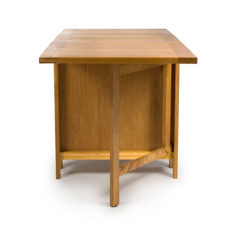 Hampshire Solid Oak Gateleg Drop Leaf Dining Table with 6 Drawers