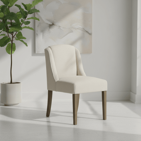 Whitby Cream Boucle Dining Chair – Set of 2