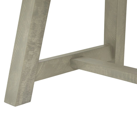 Whitby Soft Grey Wood Dining Table – 200cm - Pendle Village Furniture