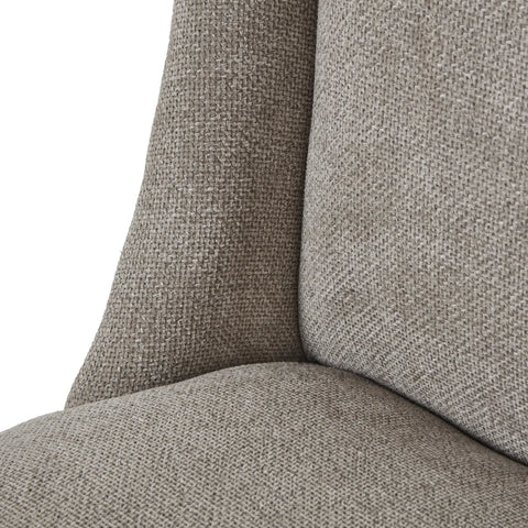 Whitby Woven Taupe Dining Chair – Set of 2 - Pendle Village Furniture