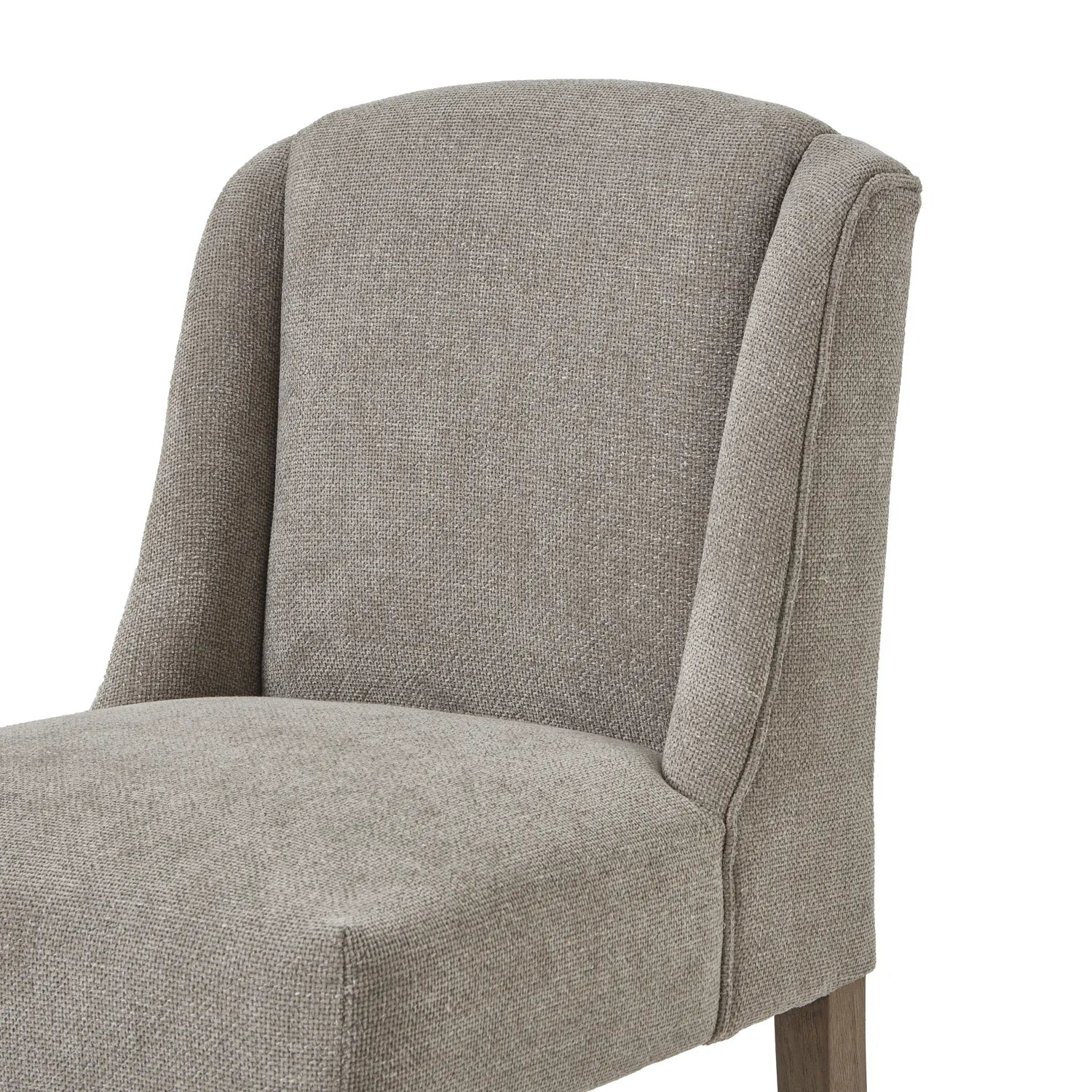 Whitby Woven Taupe Dining Chair – Set of 2 - Pendle Village Furniture