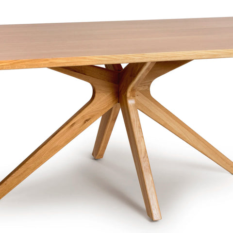 Armande Rectangular Oak Veneer Dining Table – 160cm - Pendle Village Furniture