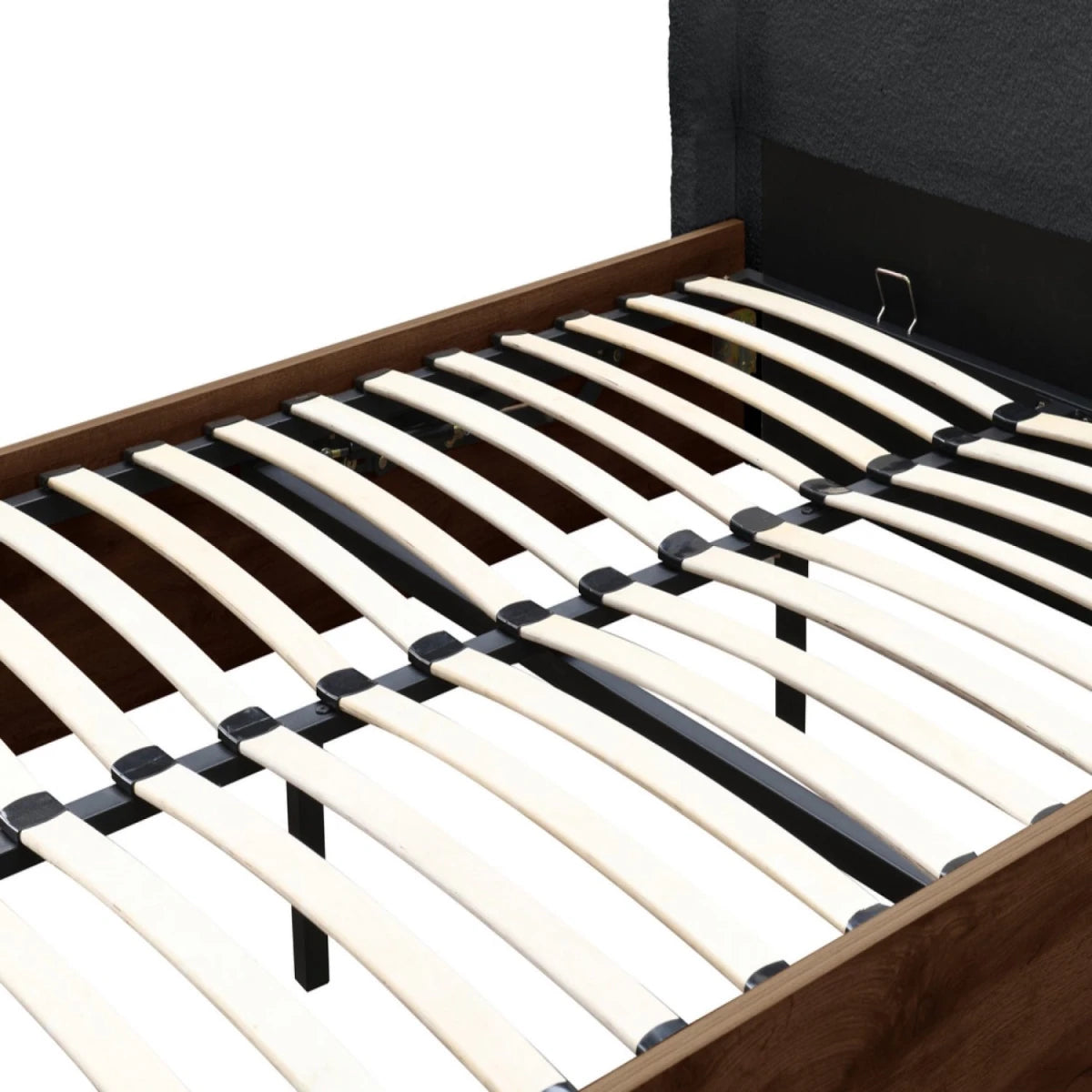 Solid wood frame ensuring strength durability and reliability.