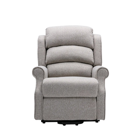 Hampshire Linen Fabric Dual Motor Riser Recliner Chair - Pendle Village Furniture