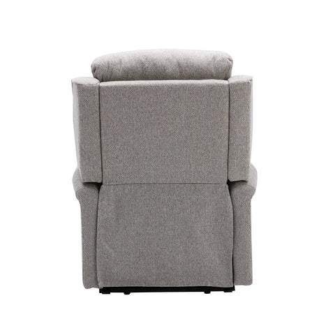 Hampshire Linen Fabric Dual Motor Riser Recliner Chair - Pendle Village Furniture