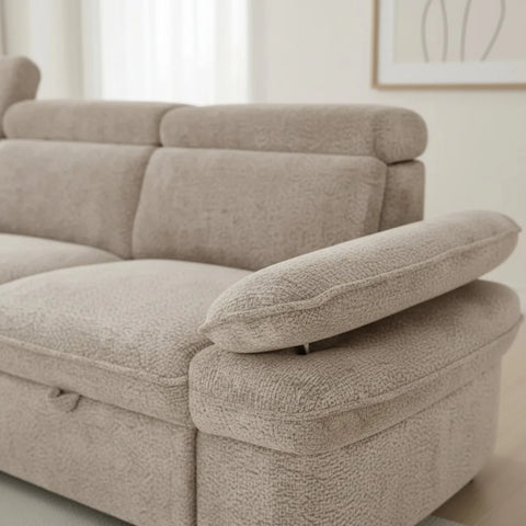 Adjustable headrests and armrests for personalized comfort.