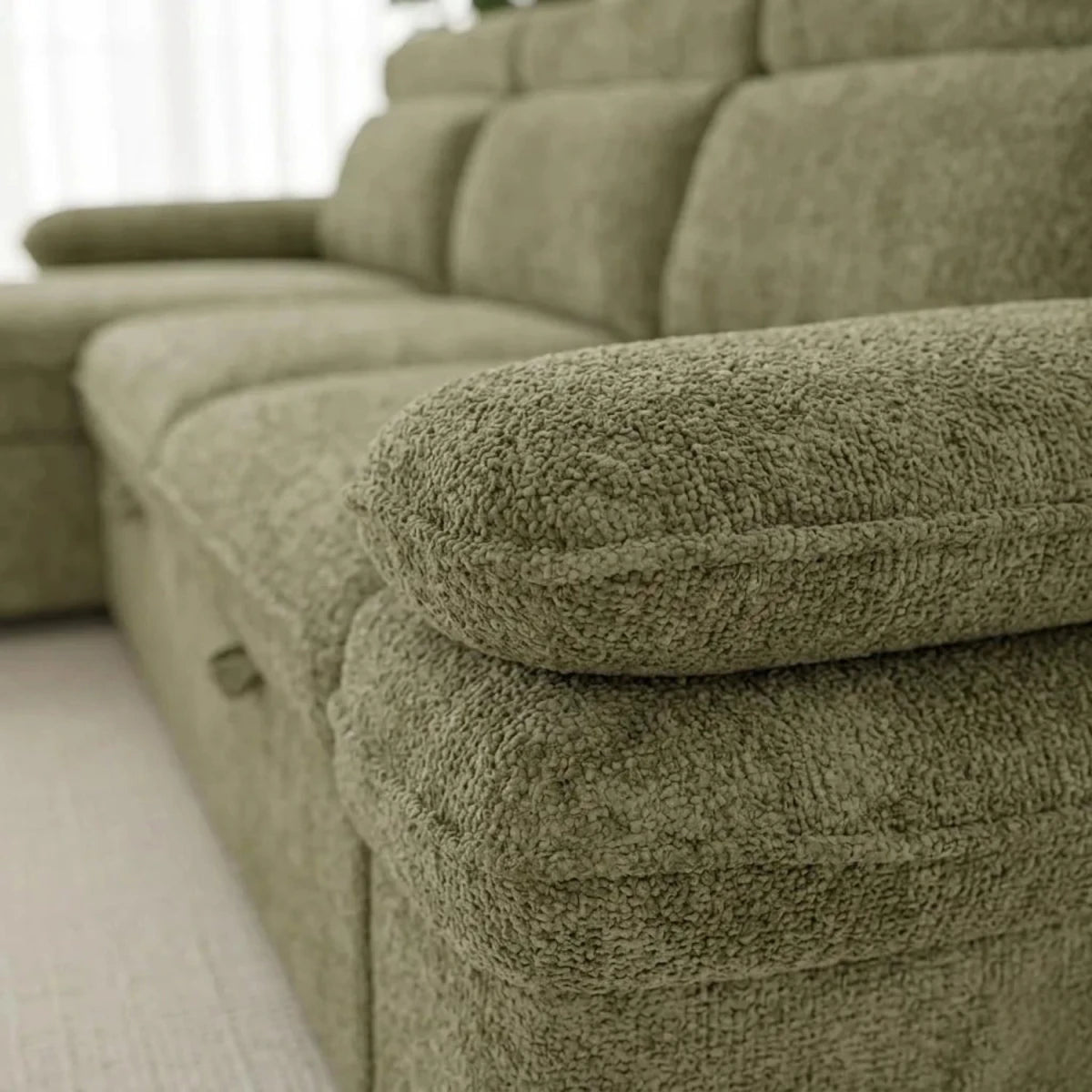 Modern adjustable seating for enhanced comfort.