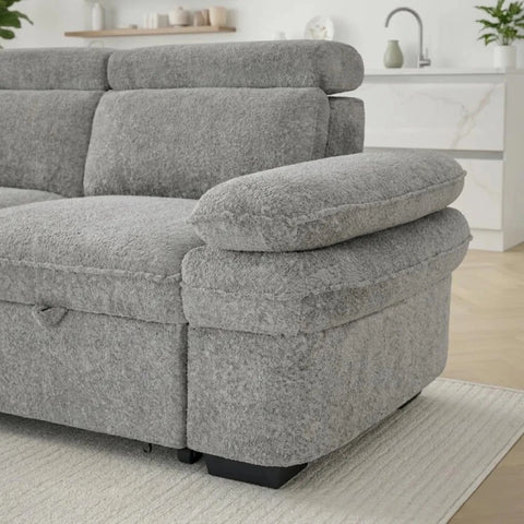 Adjustable headrests and armrests for personalized comfort.