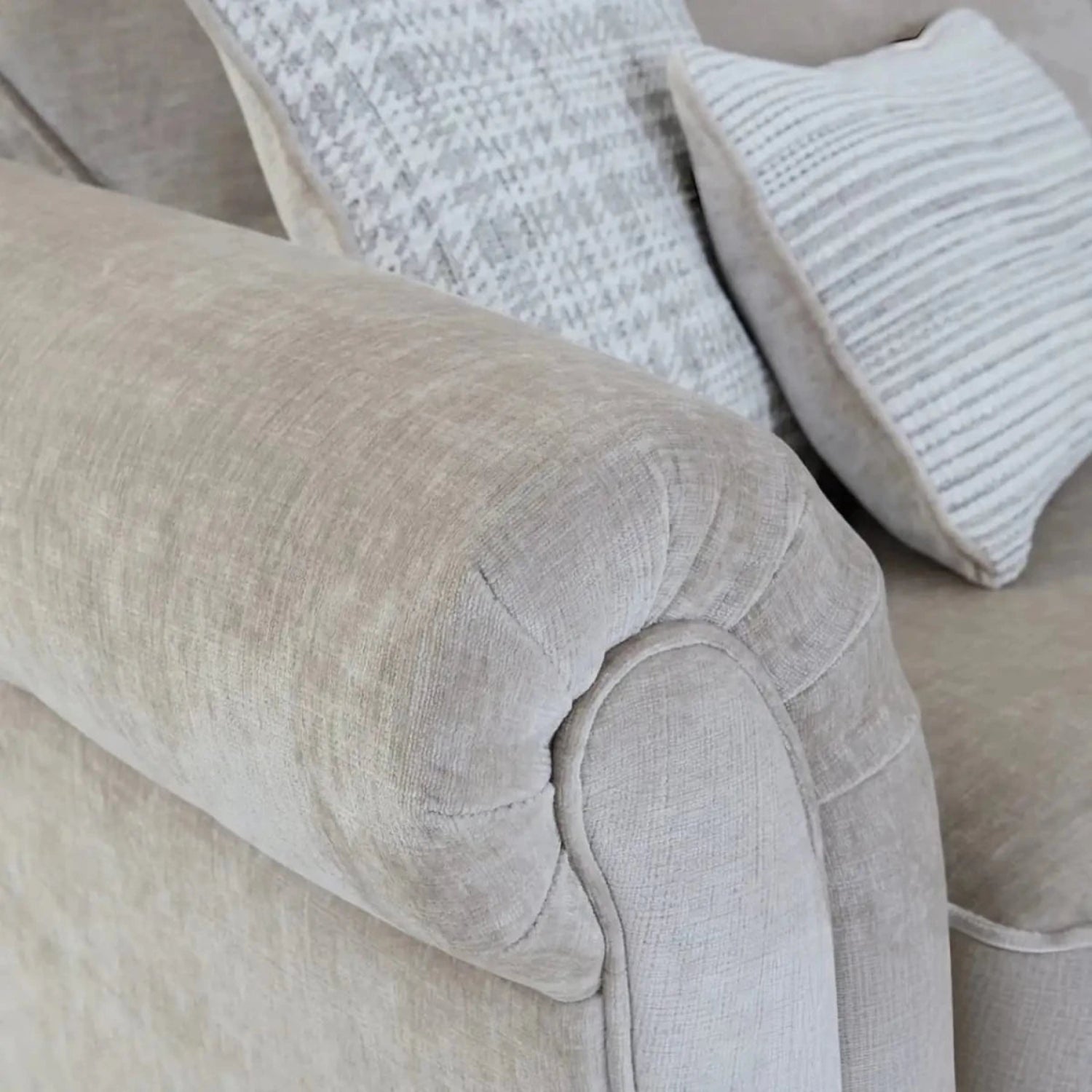 Buoyant Highgate 4 Seater Sofa armrest close-up