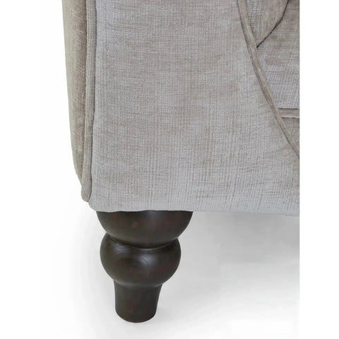 Buoyant Highgate 4 Seater Sofa wooden feet close-up